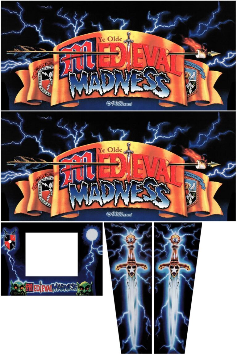 Pinball Decal Sets Pinball PT