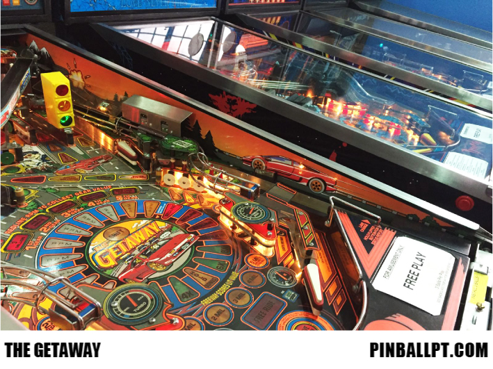 Inside Decal Set GTA GETAWAY HS2 Pinball PT